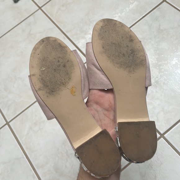 Steve Madden “Most” slide in Rose vegan Suede - Picture 3 of 8